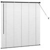 vidaXL Venetian Blinds Height Adjustable Black 130 x 125 cm Aluminium