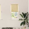 vidaXL Roller Blind with Curtains Manual Nature 60 x 160 cm Bamboo