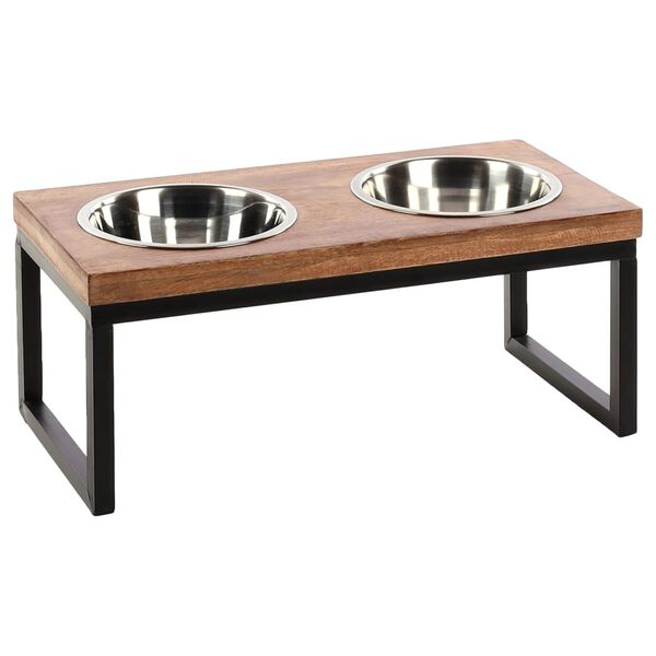 FLAMINGO Pet Twin Feeder Set with Stand Tommy 2x1600 ml