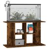 vidaXL Aquarium Stand Smoked Oak 100x40x60 cm Engineered Wood