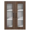 vidaXL Kitchen Cabinet Brown Oak 60 x 31 x 80 cm Engineered Wood