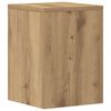 vidaXL Plant Stands 2 pcs Artisan Oak 25x25x35 cm Engineered Wood