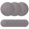 vidaXL Jute Placemets 12 pcs Grey &Oslash; 30 cm 100% Tossa Jute