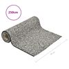 vidaXL Stone Liner Grey 250x60 cm