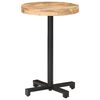 vidaXL Bistro Table Round &Oslash;50x75 cm Rough Mango Wood