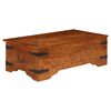 vidaXL Coffee Table | Honey | Solid acacia wood | Medium | Flip-Top
