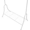 vidaXL Clothing Rack White Steel