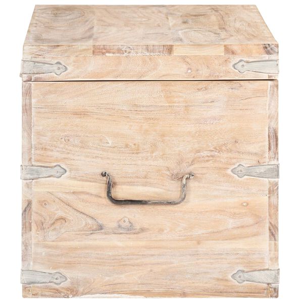 vidaXL Chest 90x40x40 cm Solid Acacia Wood