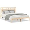 vidaXL Extra Long Bed Frame without Mattress&nbsp;160x220 cm Solid Wood