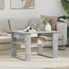 vidaXL Coffee Table Concrete Grey 64 x 54 x 44 cm Engineered Wood