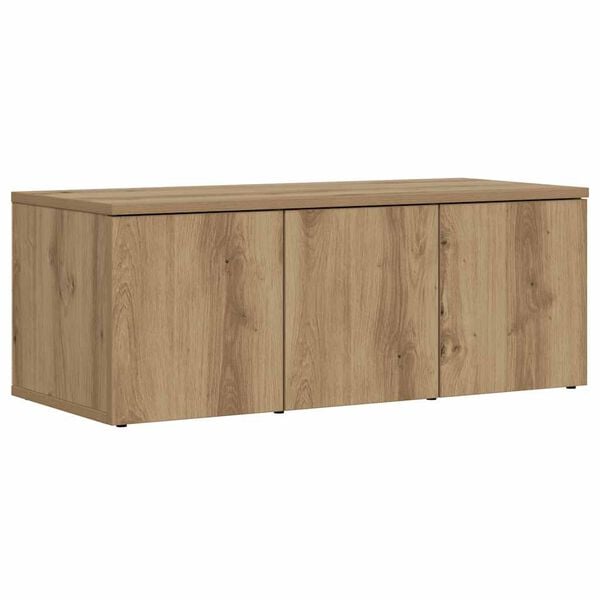 vidaXL TV Cabinet Artisan Oak 80x34x30 cm Engineered Wood