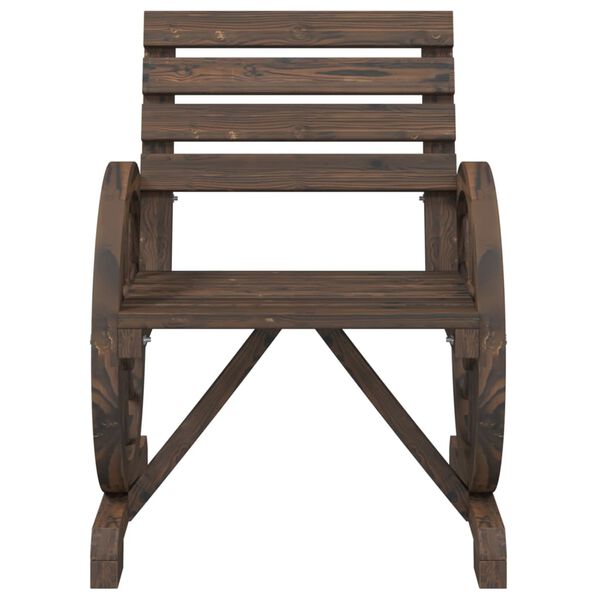 vidaXL Garden Chair 58x58x78.5 cm Solid Wood Fir