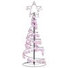 vidaXL LED Christmas Tree with Baubles 80 LEDs Warm White 120 cm