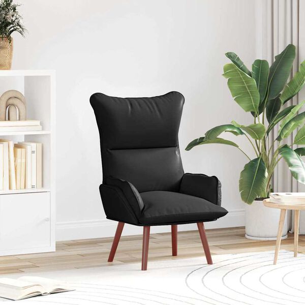 vidaXL Armchair Black 69 x 74 x 93 cm Artificial Leather