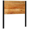 vidaXL Headboard 100 cm Solid Wood Acacia and Iron