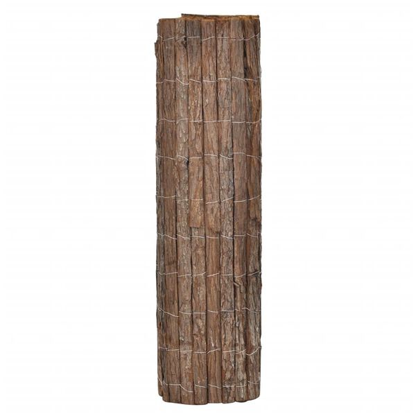 vidaXL Bark Fence 400x170 cm