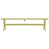 vidaXL Garden Bench 170 cm Impregnated Pinewood