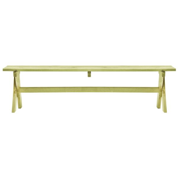 vidaXL Garden Bench 170 cm Impregnated Pinewood