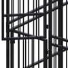 vidaXL Outdoor Dog Kennel Steel 16.59 m&sup2;