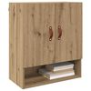 vidaXL Wall Cabinet Artisan oak 60 x 31 x 70 cm Engineered wood