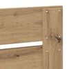 vidaXL Headboard Artisan Oak 200 cm Engineered wood