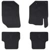 vidaXL Car Mat 4 pcs Black suitable for DS3 2019- Rubber
