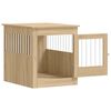 vidaXL Dog Crate Furniture Sonoma Oak 64.5x80x71 cm Engineered Wood