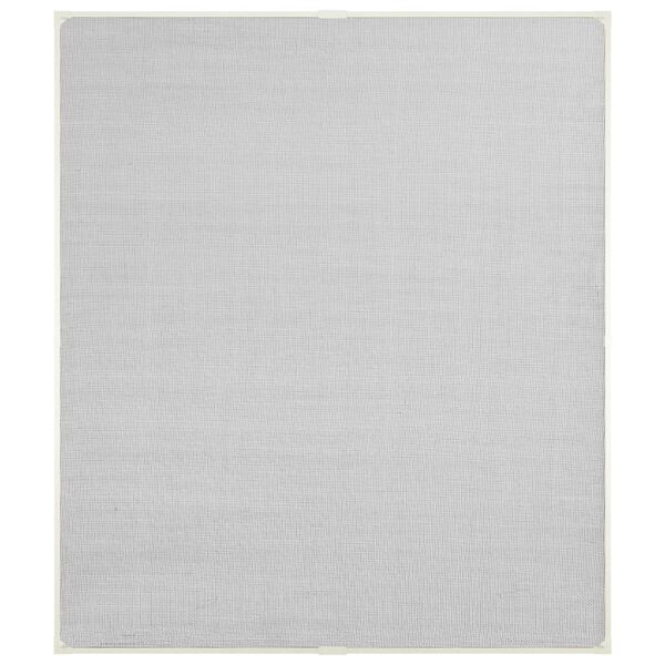 vidaXL Magnetic Insect Screen for Windows White 130x150 cm Fibreglass