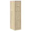 vidaXL Apothecary Cabinet Sonoma Oak 30x41x118 cm Engineered Wood