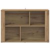 vidaXL Sideboard Artisan Oak 80 x 30 x 53 cm Engineered Wood