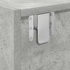 vidaXL TV Cabinet Concrete grey 100 x 31 x 25.5 cm Engineered wood