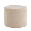 Venture Home Pouffe Dunken 51x51x43 cm Teddy Beige
