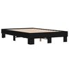 vidaXL Bed Frame without Mattress Black 120x200 cm