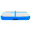 vidaXL Inflatable Gymnastics Mat with Pump 60x100x10 cm PVC Blue