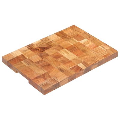 vidaXL Chopping Board 50x34x3.8 cm Solid Acacia Wood