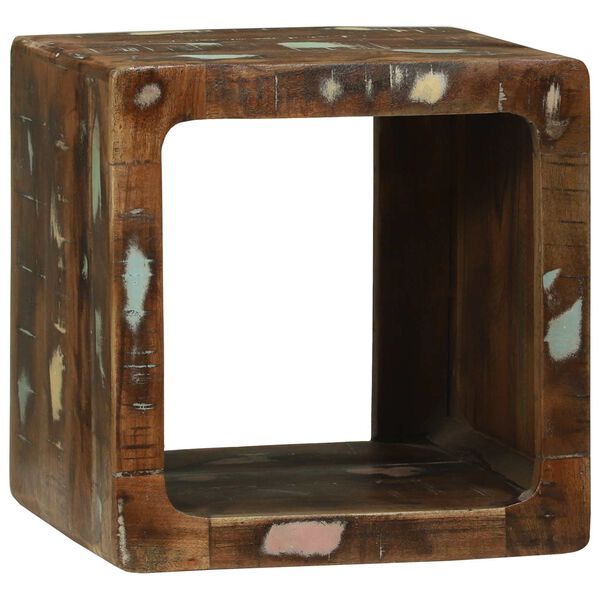 vidaXL TV Units 2 pcs Multicolour 36 x 30 x 36 cm Solid Reclaim Wood