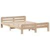 vidaXL Bed frame without Mattress 150x200 cm King Size Solid Wood Pine