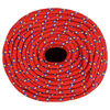 vidaXL Boat Rope Red 10 mm 500 m Polypropylene
