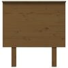 vidaXL Bed Headboard Honey Brown 79x6x82.5 cm Solid Wood Pine