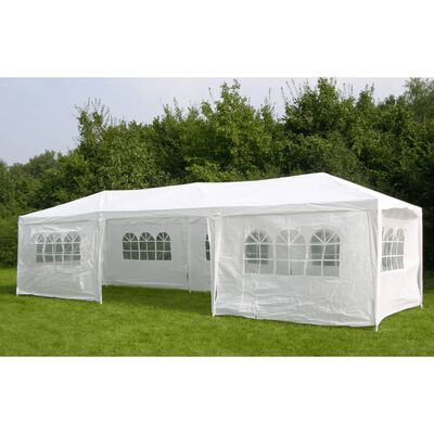 HI Partytent with Sidewalls 3x9m White
