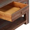 vidaXL Coffee Table Solid Wood Vintage 88x50x38 cm