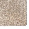 vidaXL Area Rugs Rectangular Natural and White 80 x 150 cm Jute