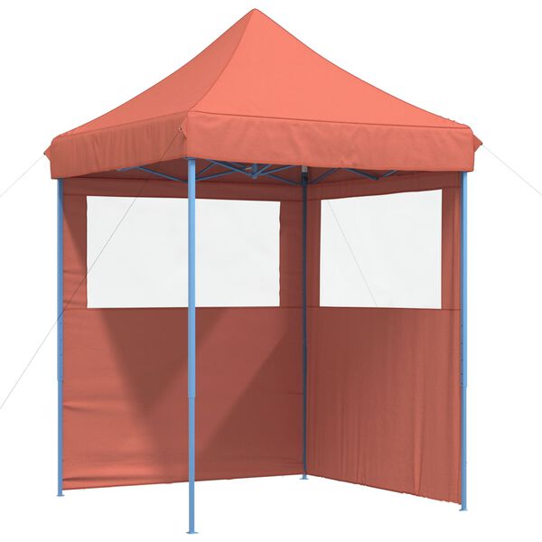 vidaXL Party Tent Folding Terracotta 200 x 200 x 306 cm Oxford Fabric