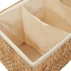 vidaXL Laundry Basket 82x42.5x52.5 cm Water Hyacinth