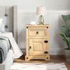vidaXL Bedside Cabinet Corona 45x35x64 cm Solid Wood Pine
