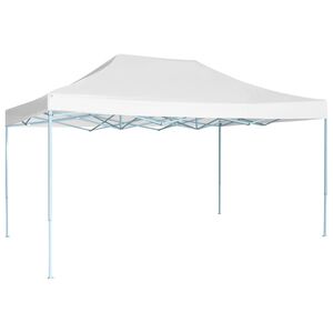 vidaXL Party Tent | White | 600D Oxford fabric with PVC coating | Large
