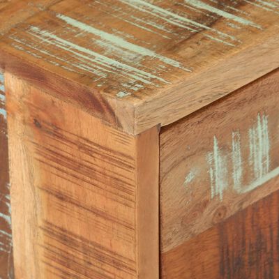 vidaXL Side Table 40x40x45 cm Solid Reclaimed Wood