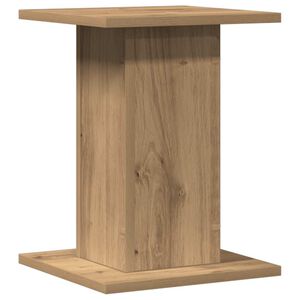 vidaXL Speaker Stands 2 pcs Artisan Oak 30x30x40 cm Engineered Wood