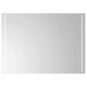 vidaXL LED Bathroom Mirror Transparent 70 x 50 cm Tempered Glass