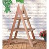 H&S Collection Plant Rack with 3 Levels 48x32x79 cm Wood
